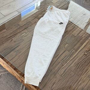 Nike unisex White Sweatpants